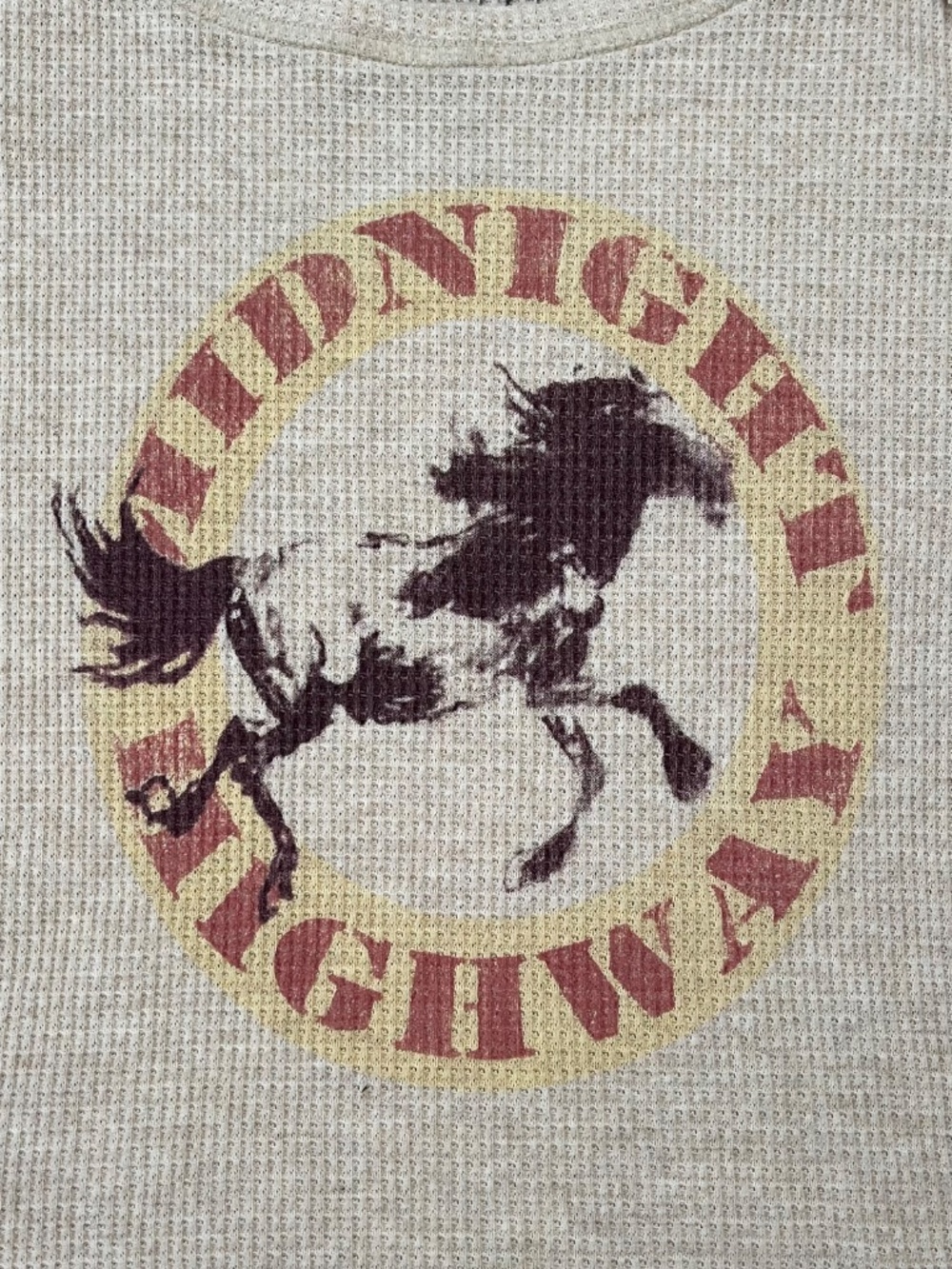Free People We The Free Midnight Highway Thermal Crop Top - Picture 4 of 9